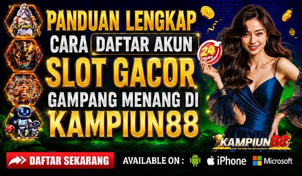 panduan cara daftar akun slot gacor gampang menang